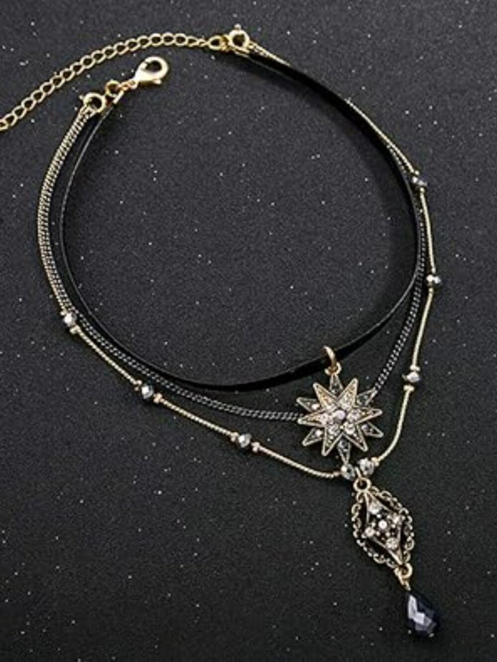 Renaissance Choker Necklace Bohemian Boho Vibes - NEW !!
